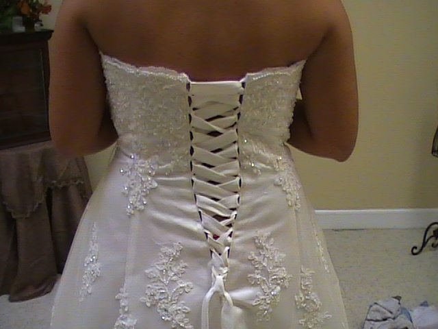 How to Add a Corset Back to a Dress That's Too Small - Too Much Love